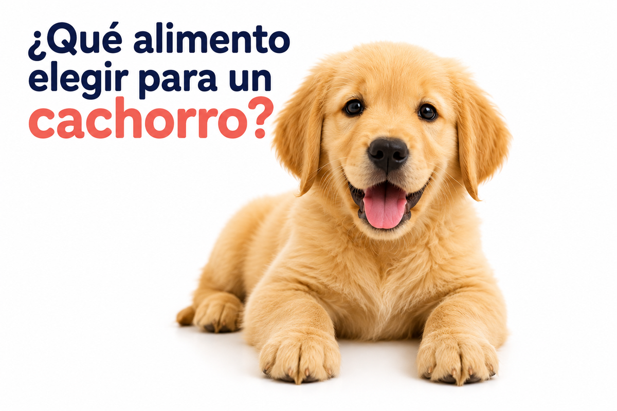 ¿Qué alimento elegir para un cachorro? Guía completa