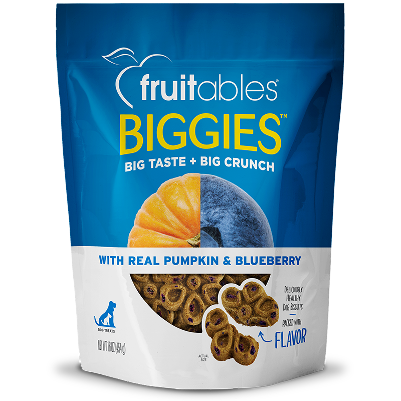 Fruitables Galletas de Calabaza y Arándanos para Perro - 454 g