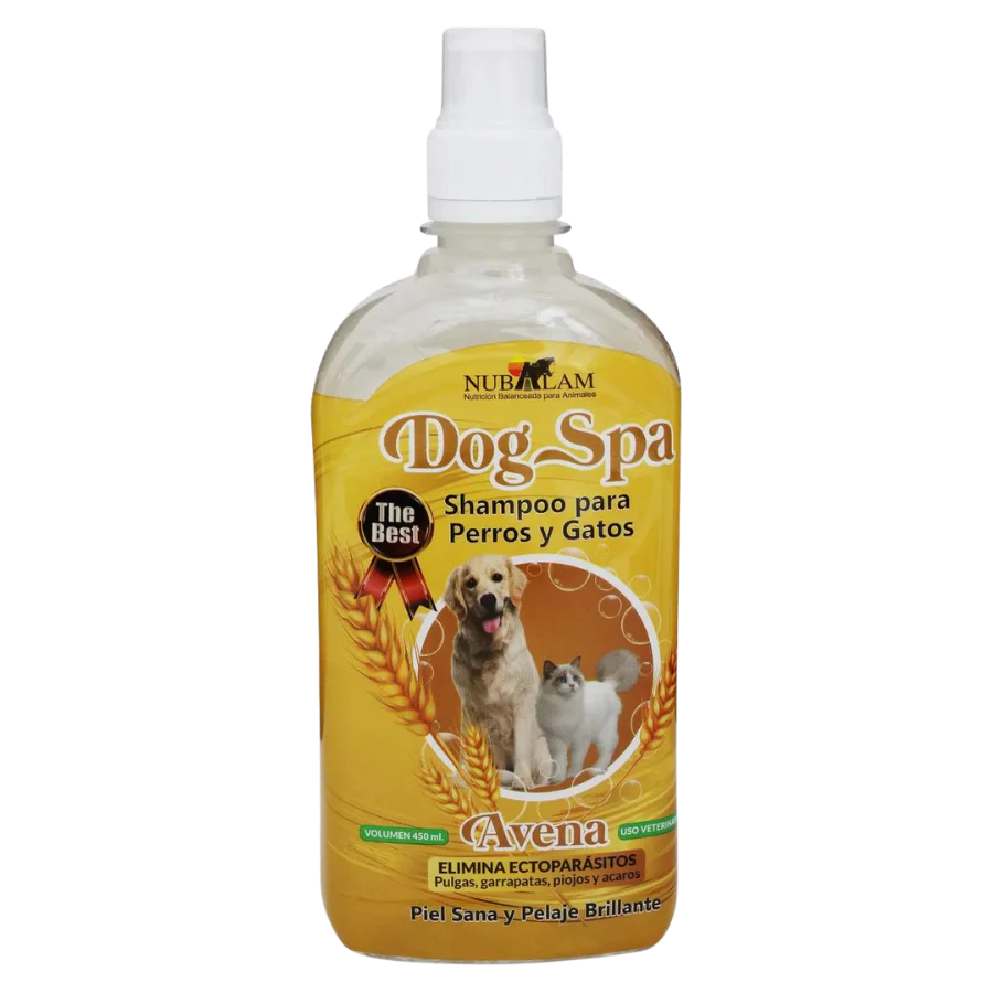 Dog Spa Shampoo de Avena para Perro y Gato - 450 ml