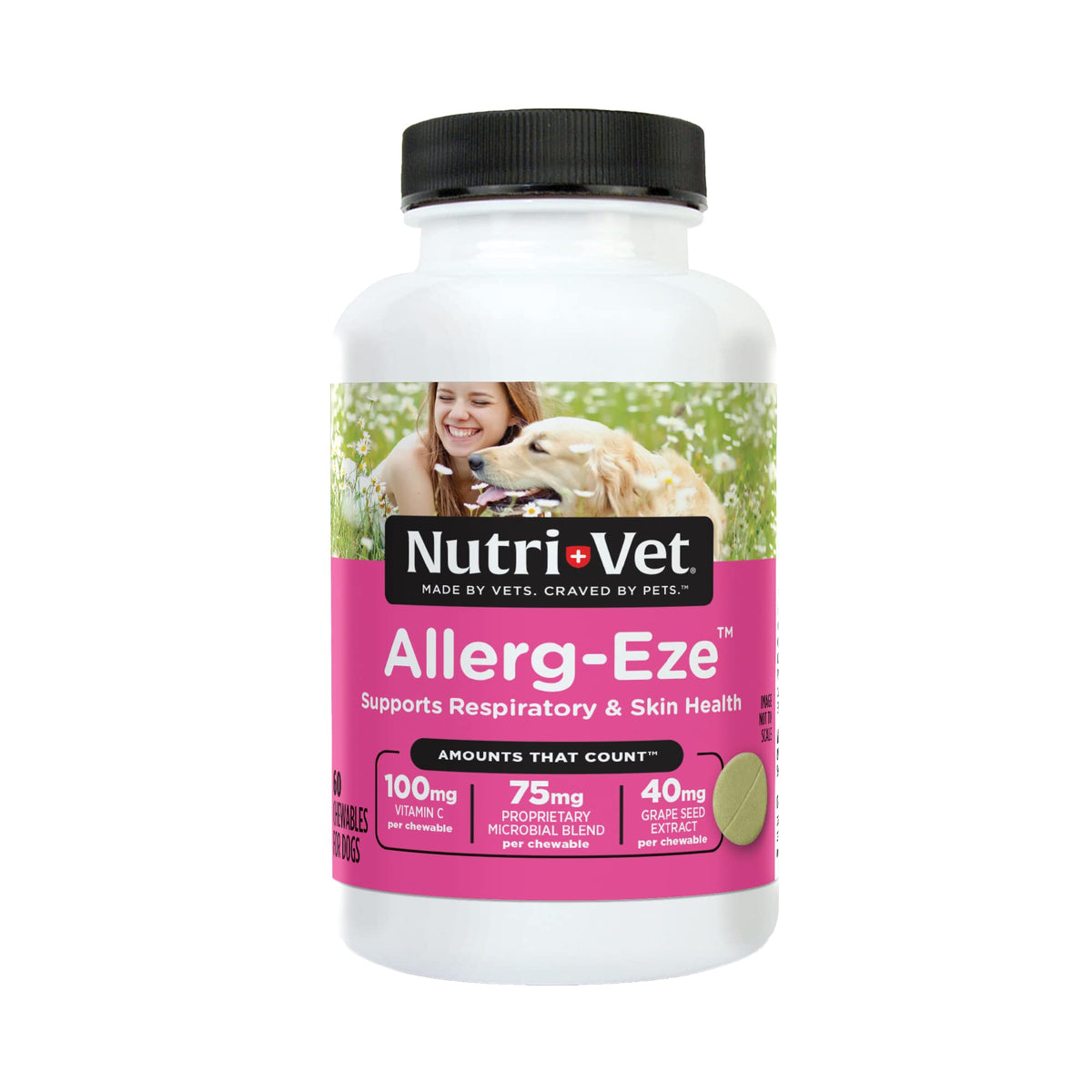 Nutri Vet Allerg Eze para Perro - 60 tabletas