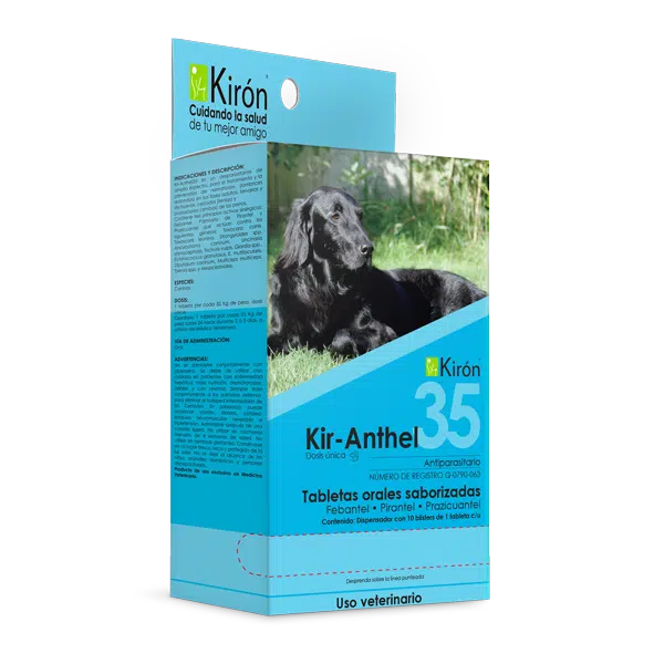 Kir-Anthel Desparasitante para Perro - 35 kg - 1 unidad