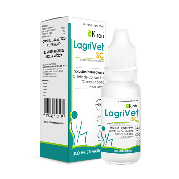 LagriVet Gotitas para Ojos para Mascotas - 10 ml