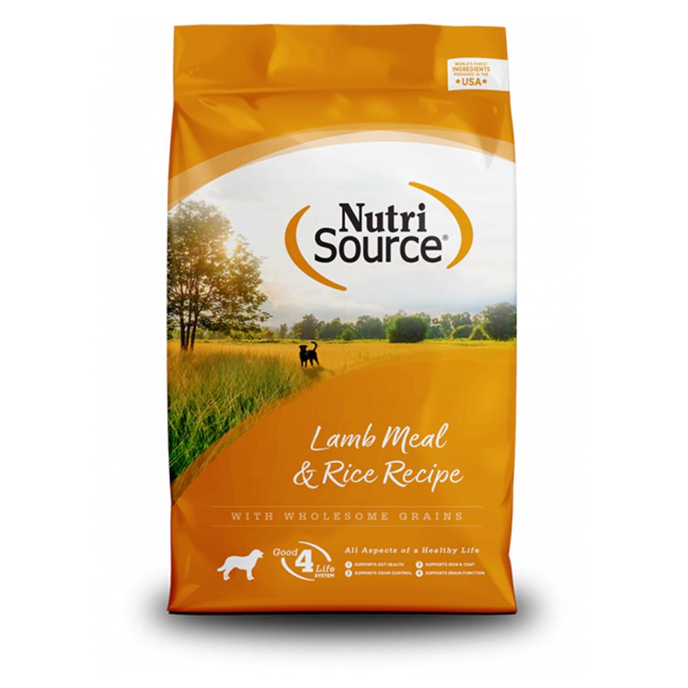 Nutri Source Adulto de Cordero y Arroz para Perro