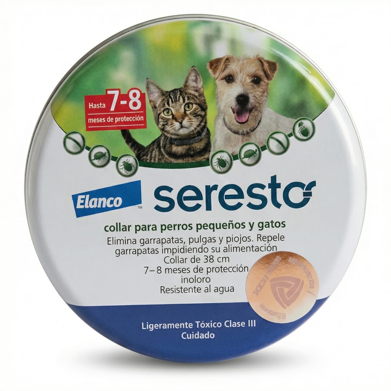 Seresto Collar Antipulgas para Perro Pequeño - 38 cm