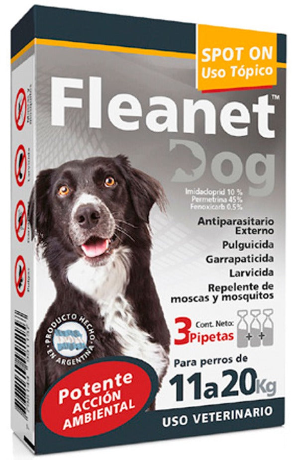 Fleanet Pipeta Antipulgas para Perro - 11-20 kg