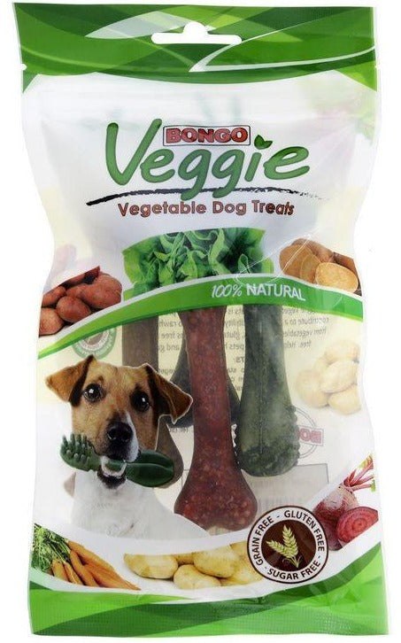Bongo Veggie Huesos Medianos para Perro - 4 unidades
