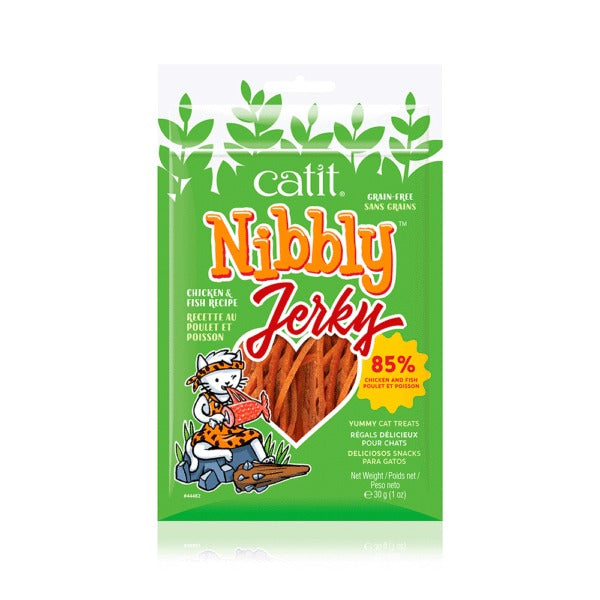 Catit Tiras de Pollo y Pescado para Gato - 30 g