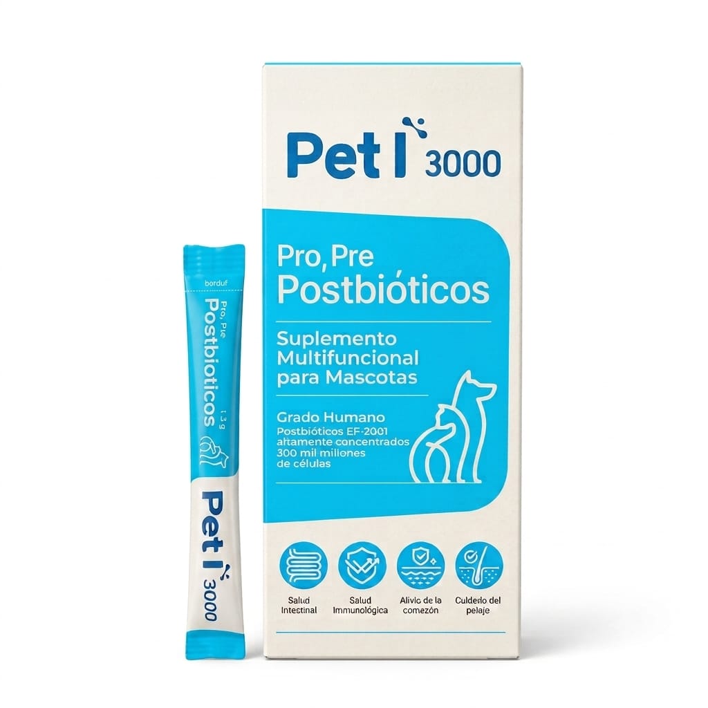 PET-IBEREUM Probióticos en polvo para Mascotas - 1 unidad