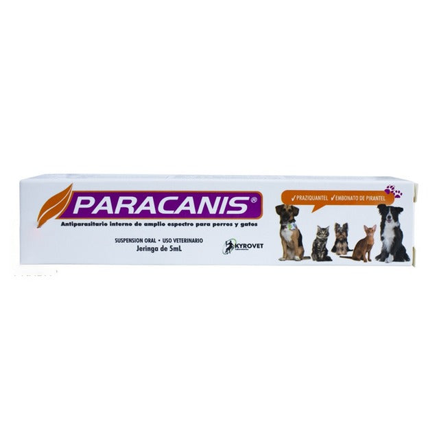 Paracanis Desparasitante para Perro y Gato - 5 ml
