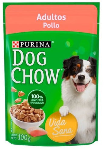 Dog Chow Alimento Húmedo Festival de Pollo para Perro - 100 g