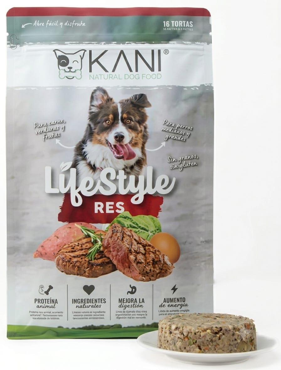 Kani Tortas Receta de Res para Perro - 4.8 lbs