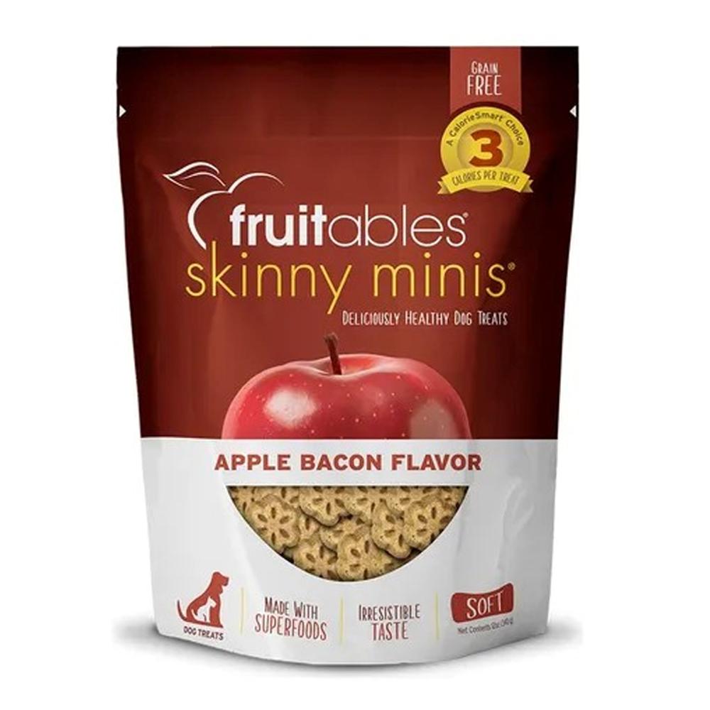Fruitables Golosinas de Tocino y Manzana para Perro Pequeño - 141 g