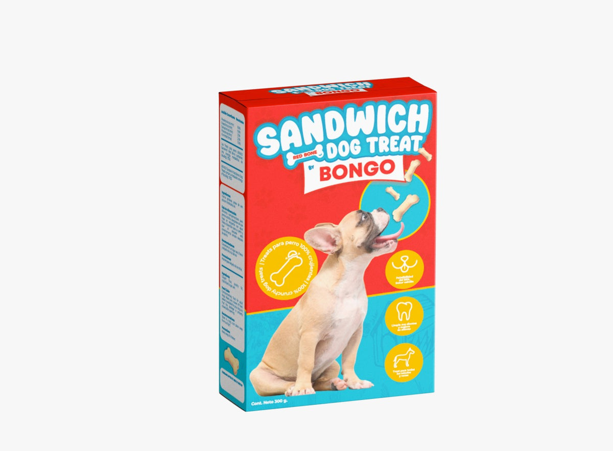 Bongo Galletas Sándwich de Pollo para Perro - 300 g