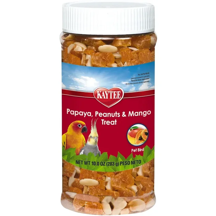 Golosinas de Papaya, Nuez y Mango para Ave - 10 oz