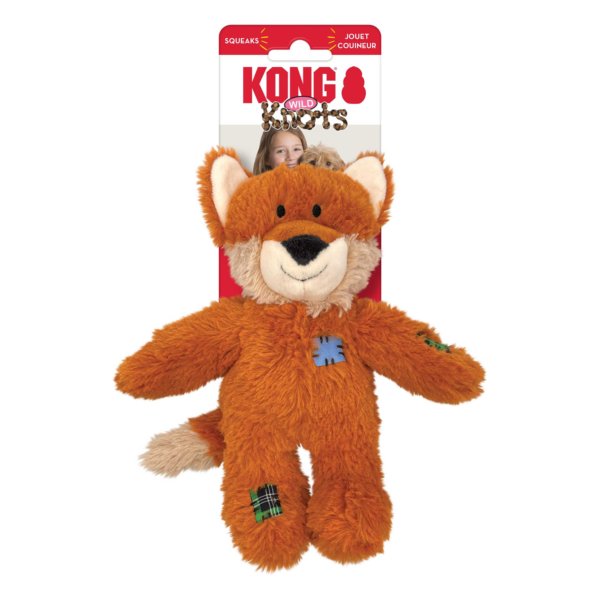 KONG Wild Oso Fox para Perro Talla M/L