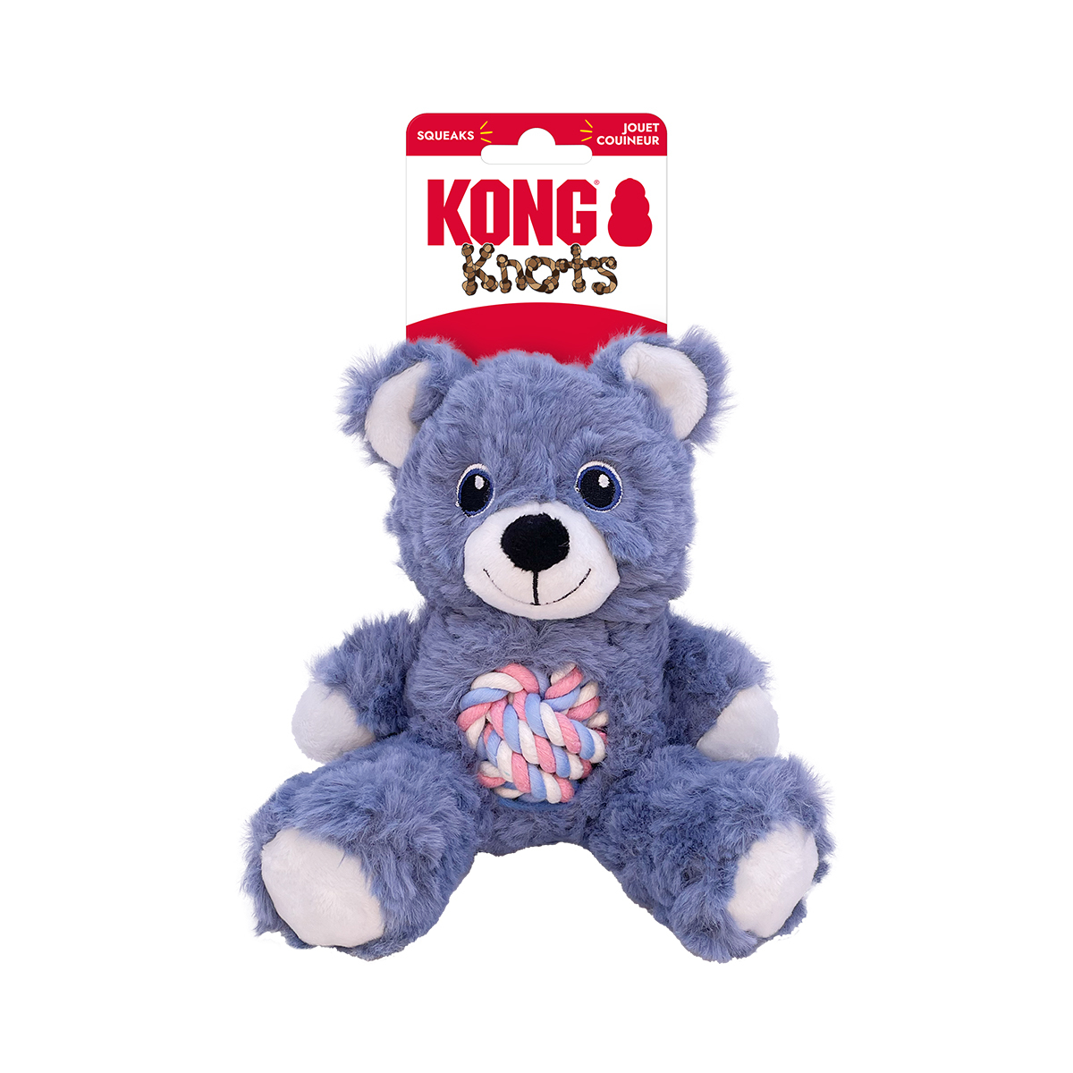 KONG Peluche Oso Teddy para Perro Talla S