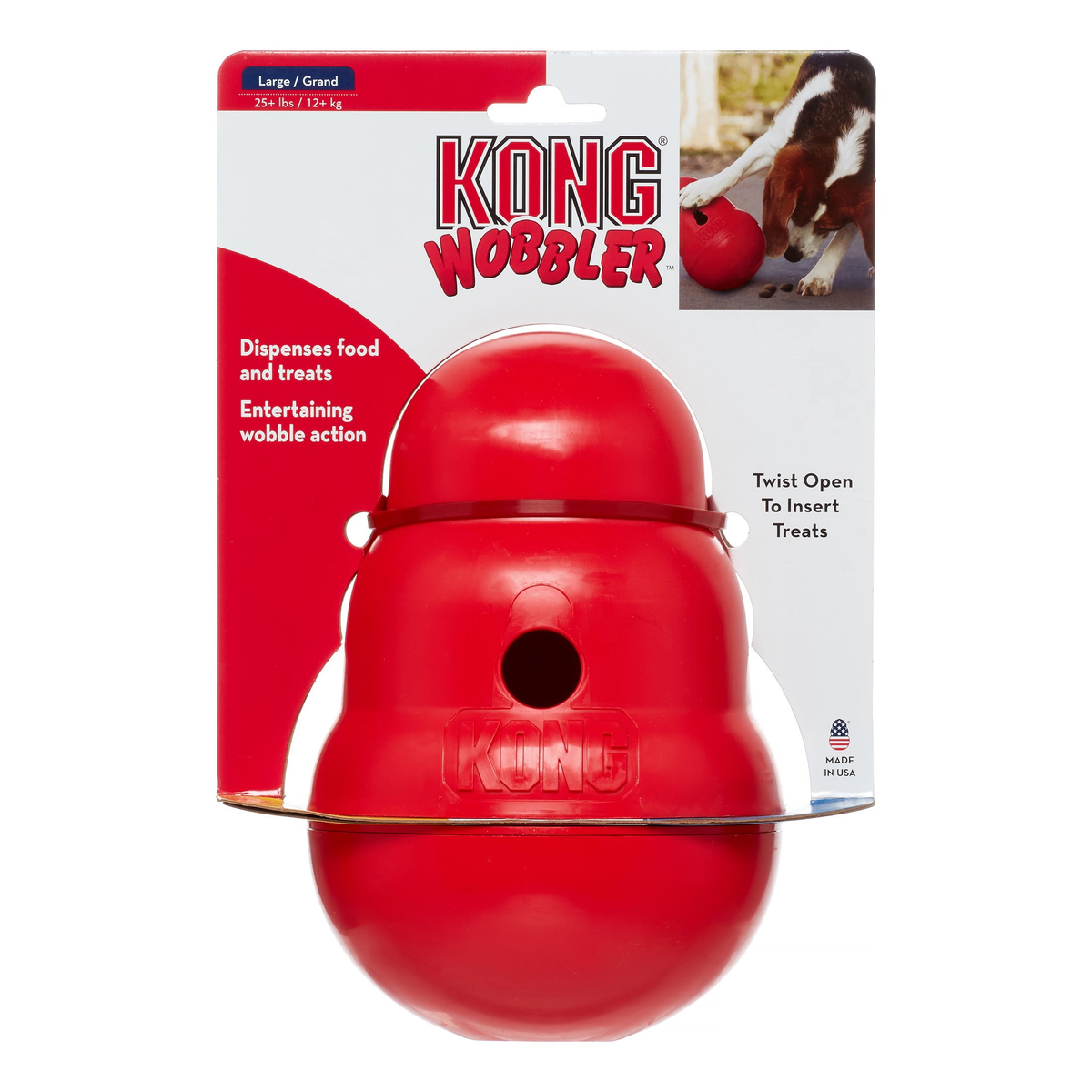 KONG Juguete Interactivo para Treats para Perro Grande