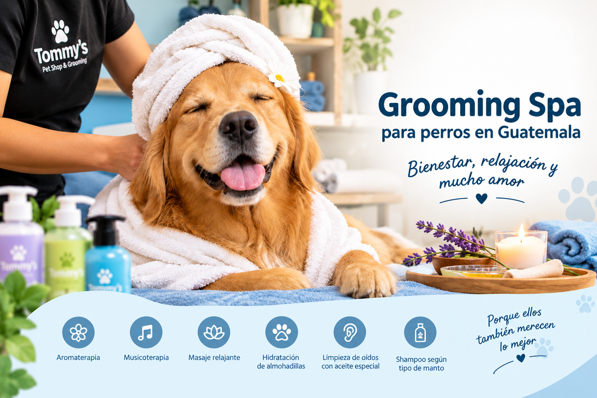 Grooming Spa Tommy's: porque consentirlo también es cuidarlo