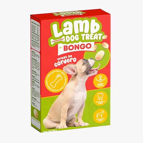 Bongo Galletas de Cordero para Perro - 300 g