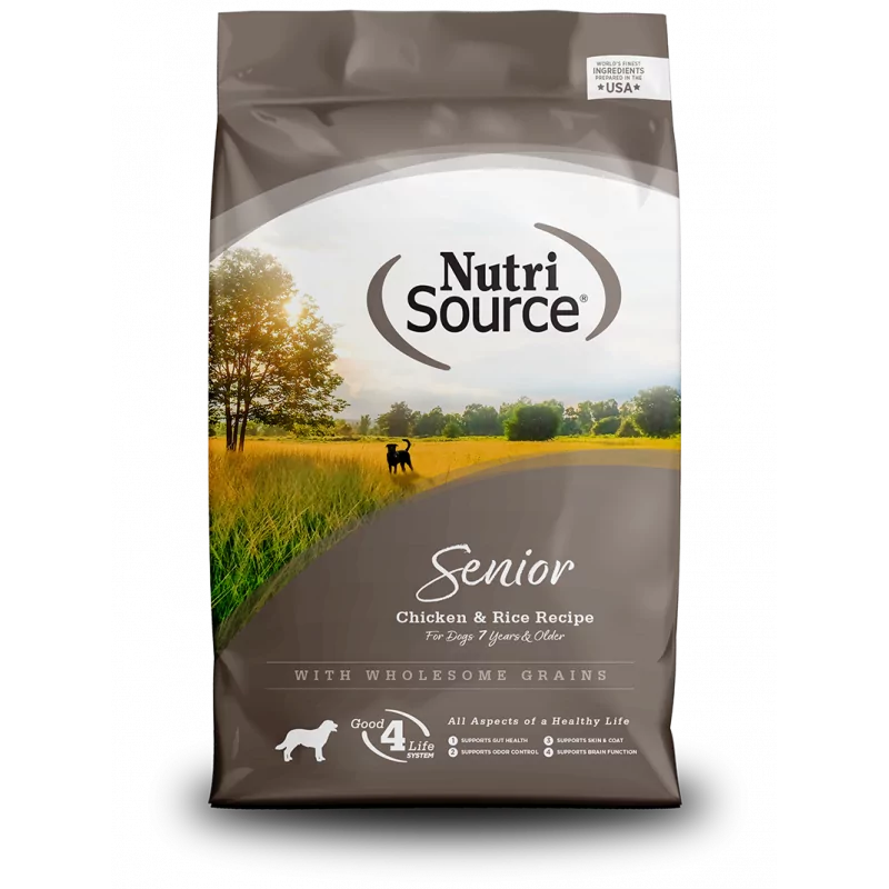 Nutri Source Senior de Pollo y Arroz para Perro