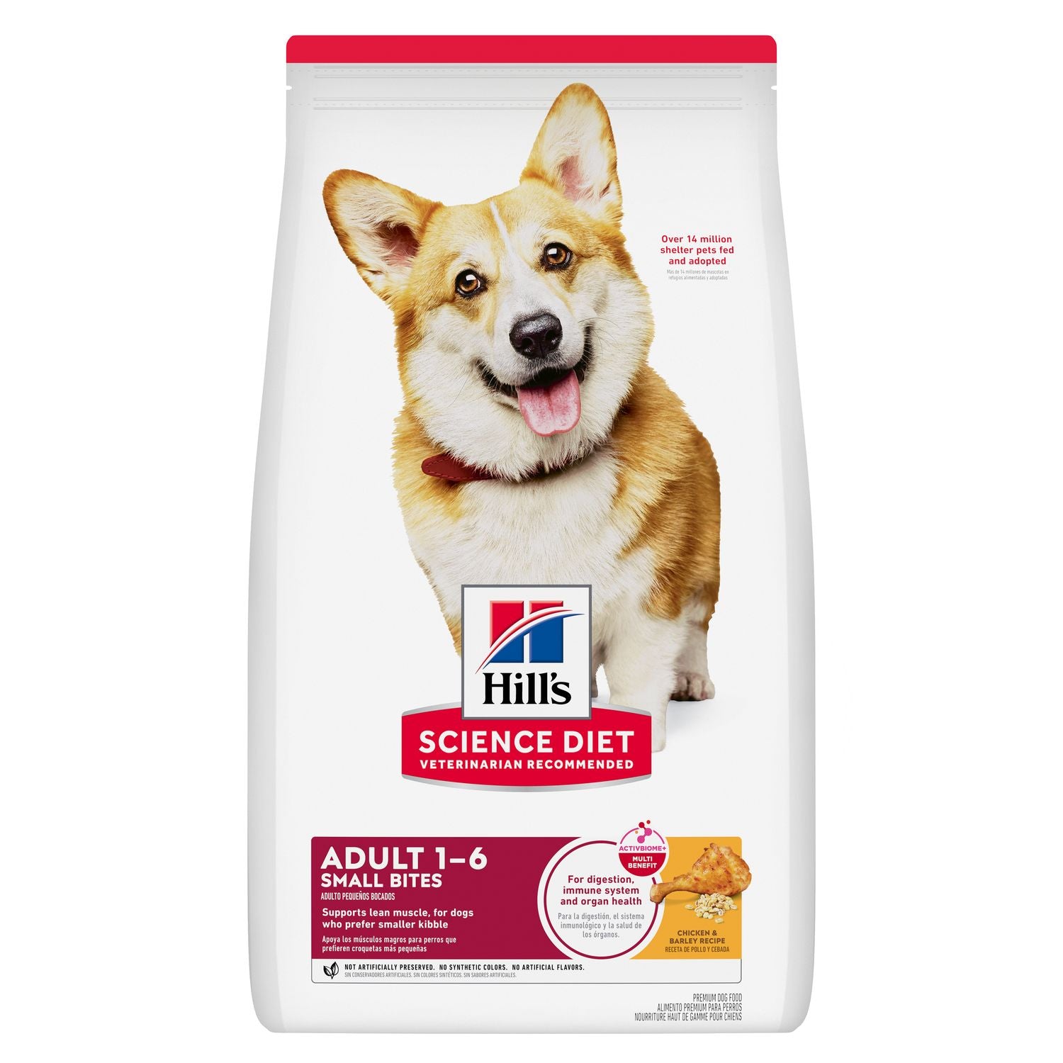 Hill's Adulto 1-6 Años con Pollo para Perro Raza Pequeña - 15 lb