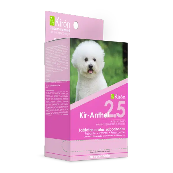 Kir-Anthel Desparasitante para Perro - 2.5 kg - 1 unidad