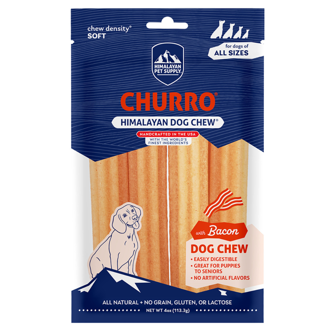 Himalayan Yaky Churro de Tocino para Perro - 4 oz