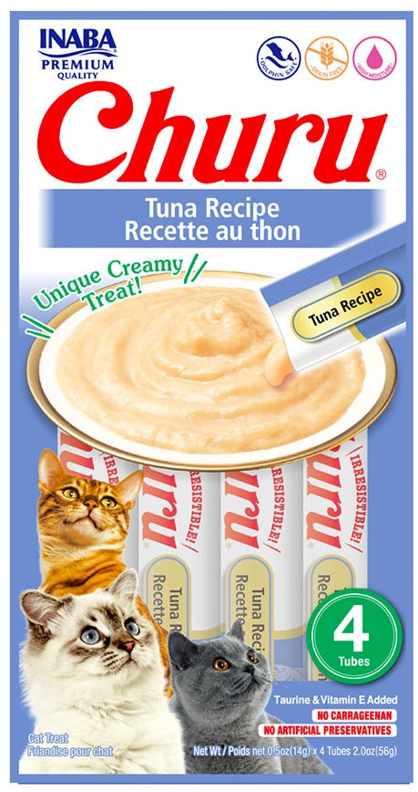 Churu Snack Cremoso de Atún para Gato - 4 unidades