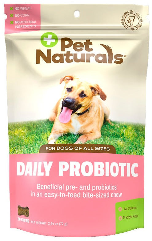 Pet Naturals Probióticos Diarios para Perro - 72 g