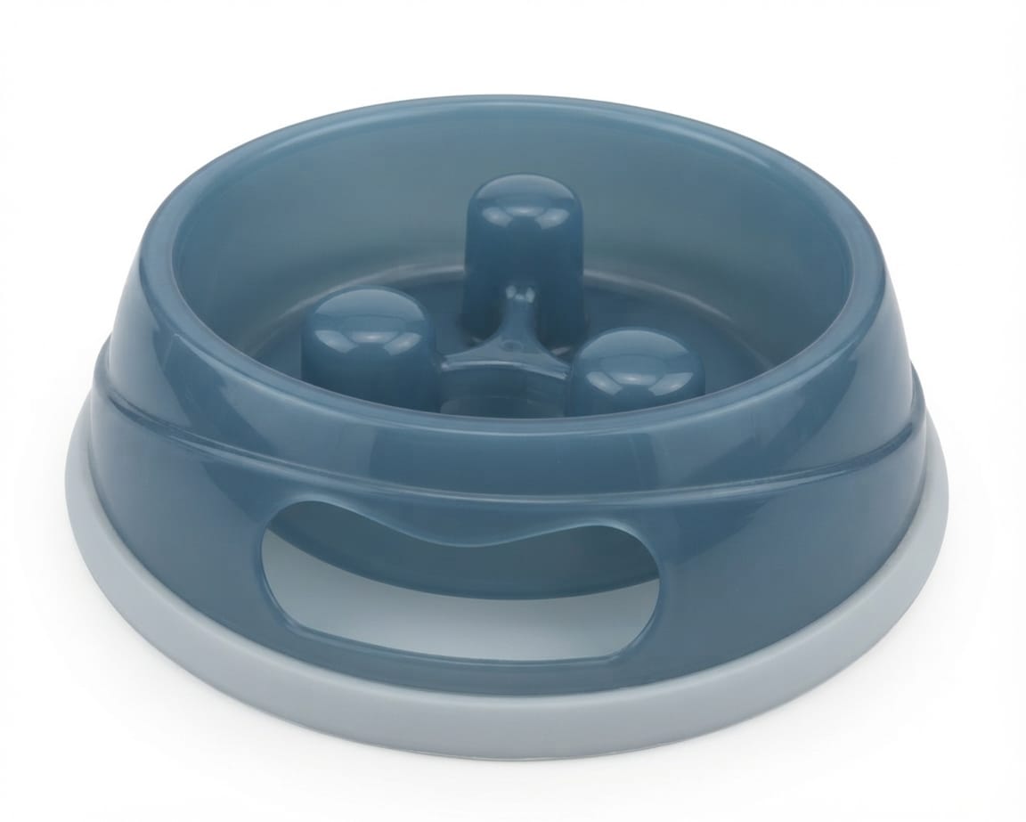 TRIXIE Plato de alimentación lenta para Perro - 0.45 L
