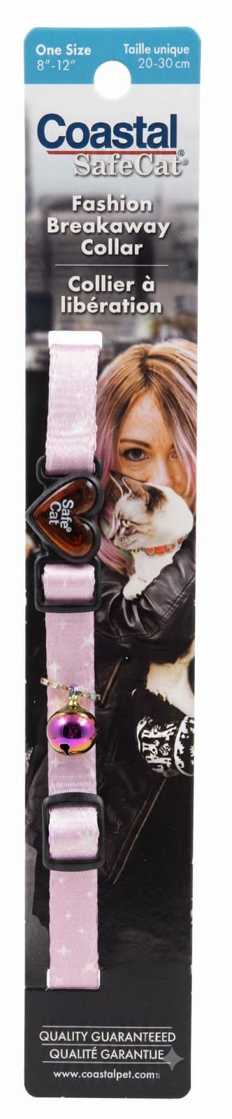Safe Cat Collar para Gato - Rosado con Estrellas
