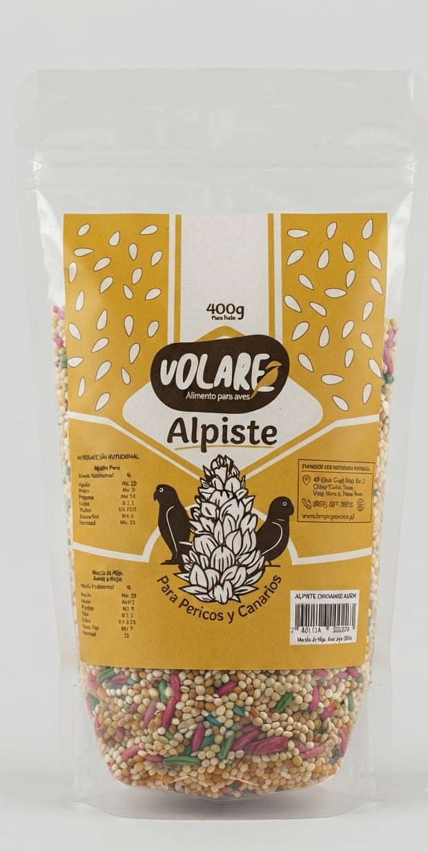 Alpiste Vitaminado con Avena para Ave