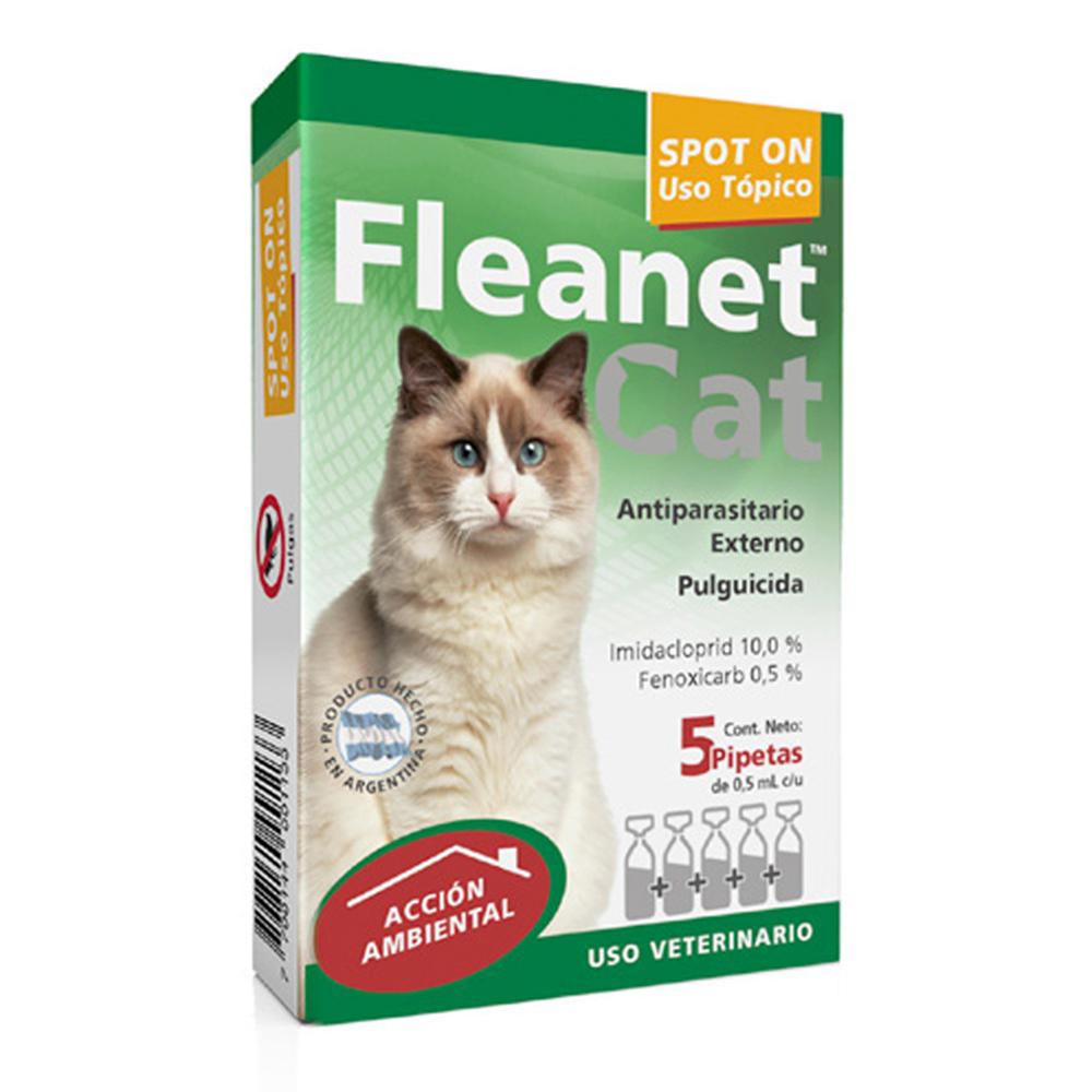 Fleanet Pipeta Antipulgas para Gato - 0.5 ml