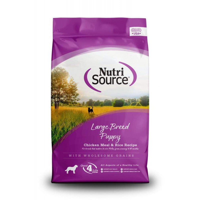 Nutri Source Cachorro Raza Grande para Perro - 4 lb