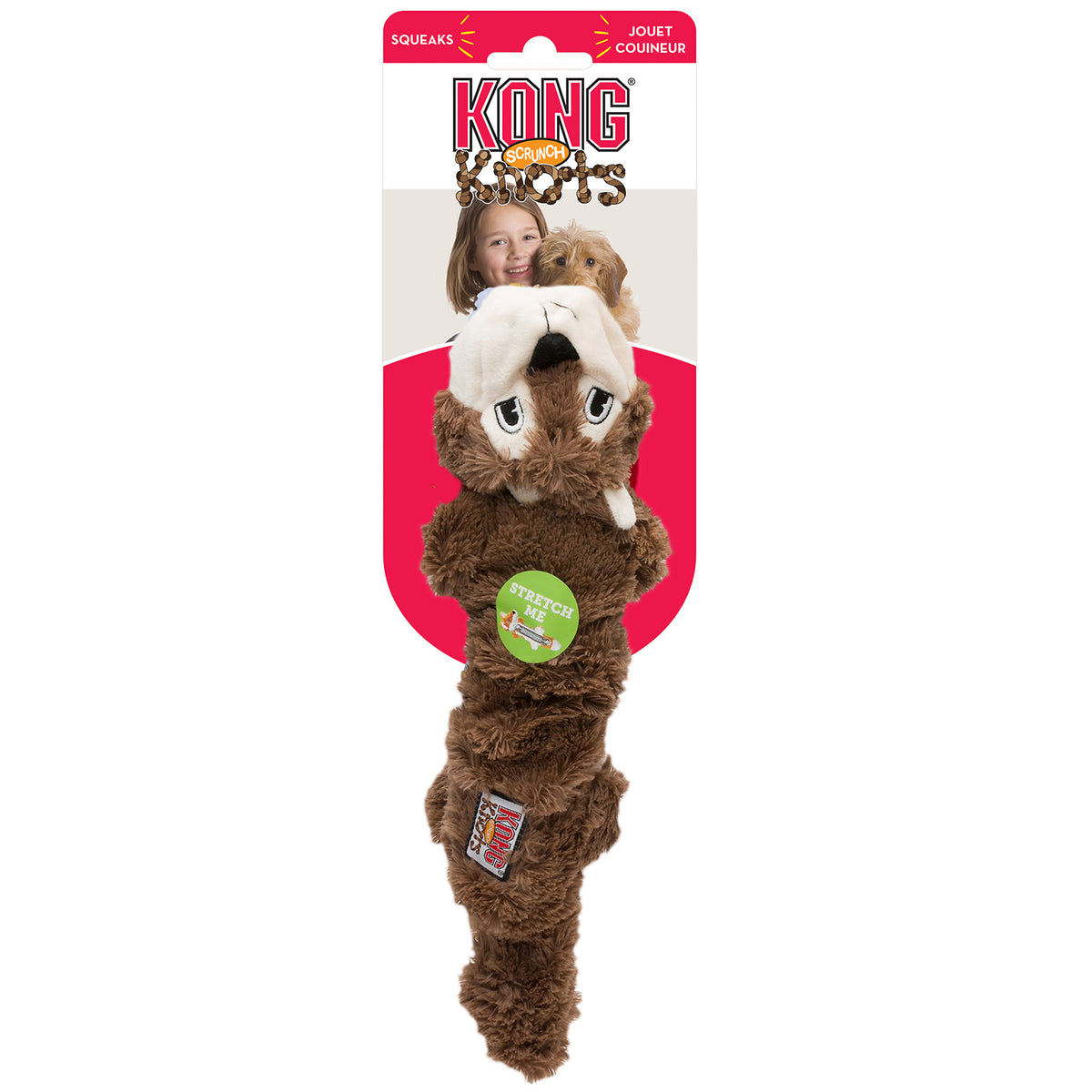 KONG Juguete Squirrel para Perro - Talla S/M