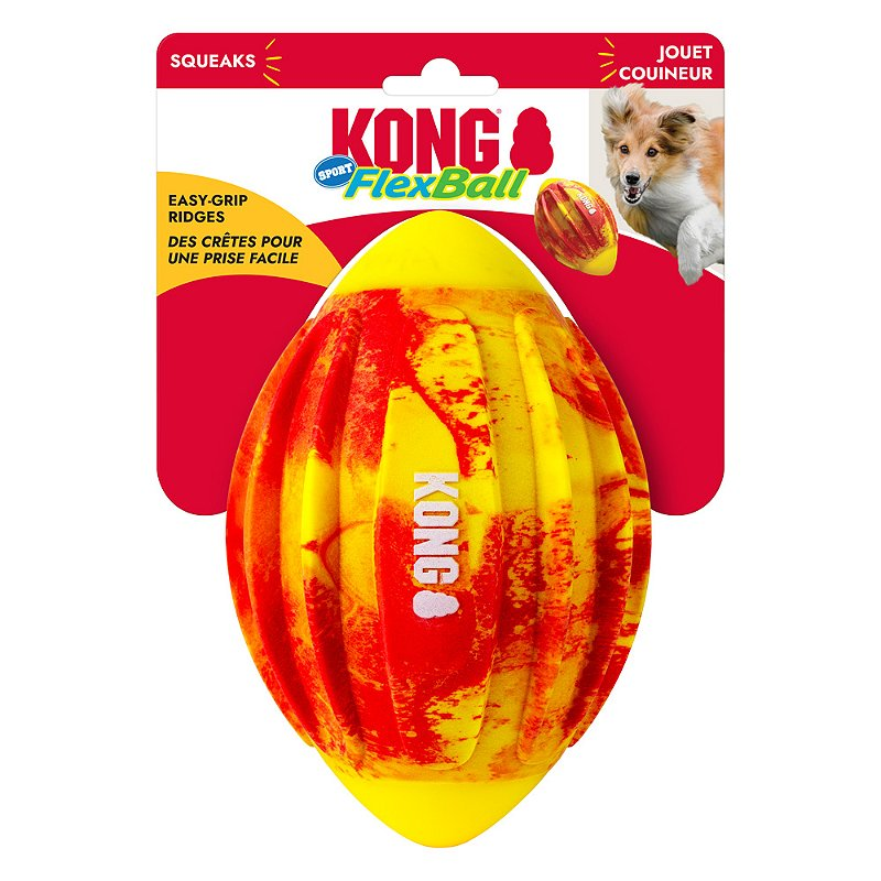 KONG Flexball Sport Football para Perro Talla M