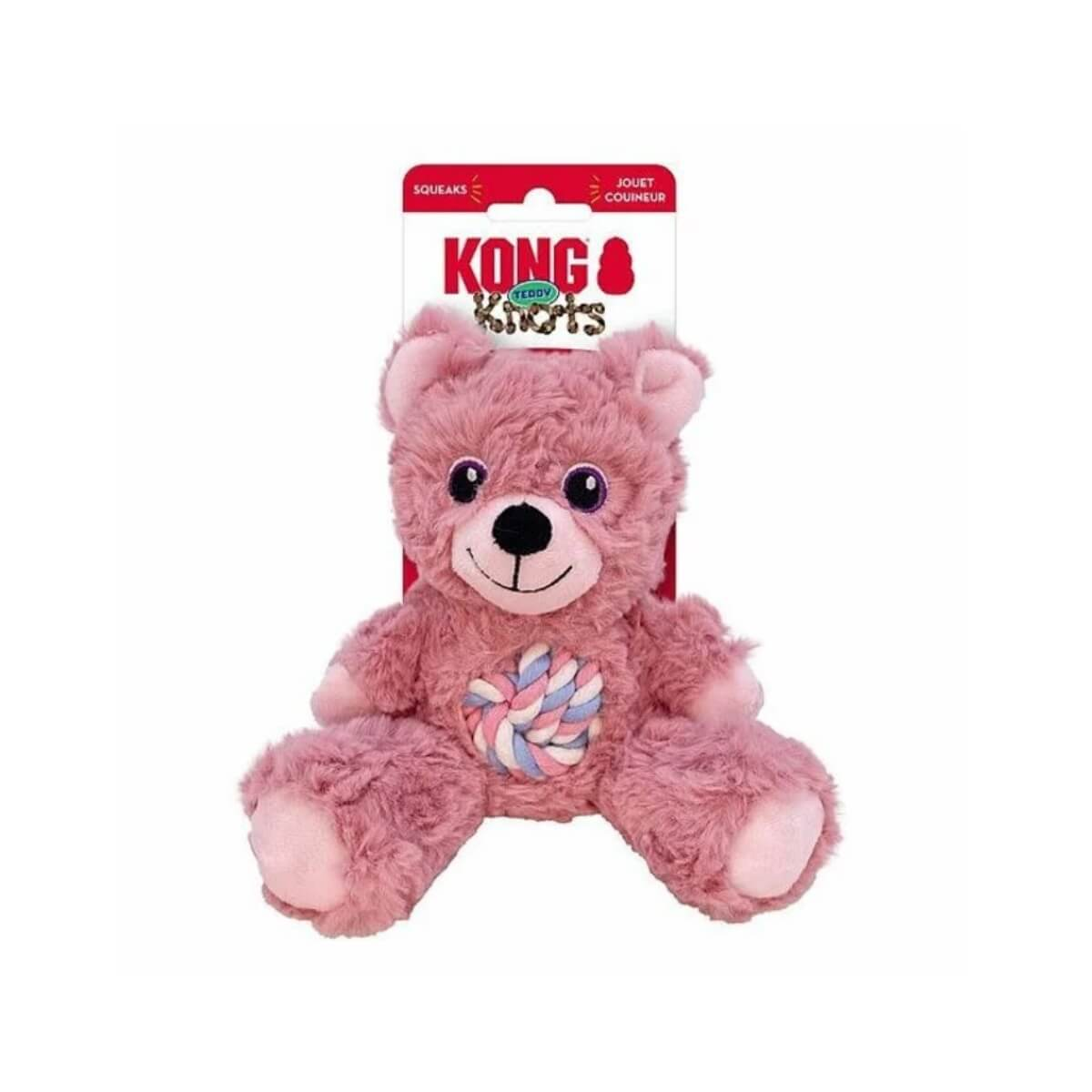 KONG Peluche Oso Teddy para Perro Talla S